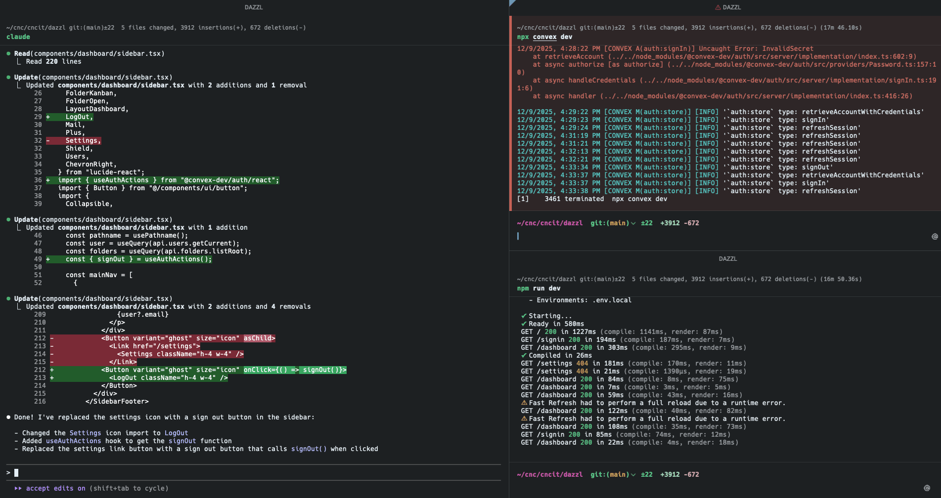 Cauld & Clark Development Environment